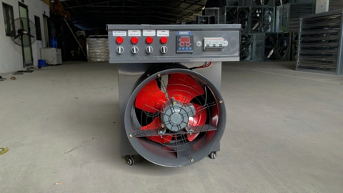 Máy sưởi công nghiệp 20KW dùng điện, diện tích sưởi 200m2