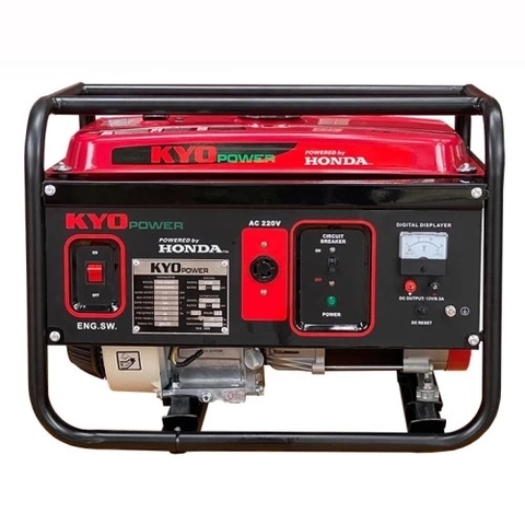Máy Phát Điện Chạy Xăng 5Kw Honda Kyopower THG6500EX