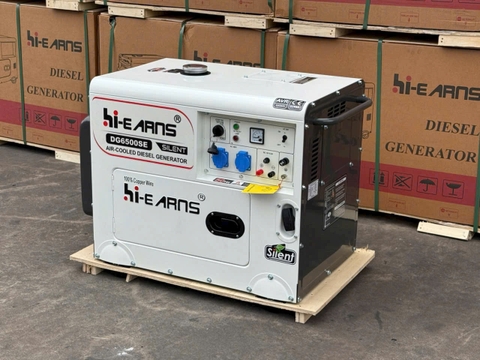 Máy Phát Điện Chạy Dầu 5KW Hi-Earns DG6500SE 220V