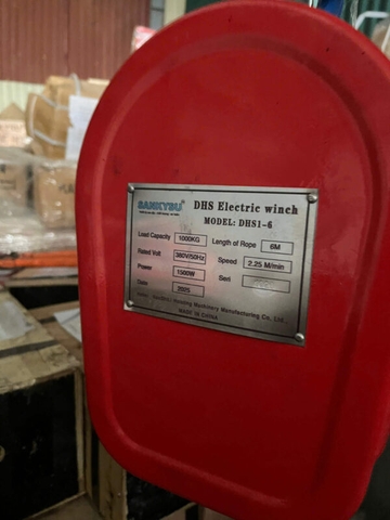 Pa lăng xích điện SANKYSU DHS1T 5m 800kg
