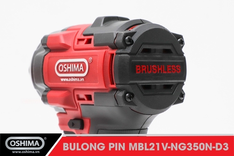 Mở bu lông pin lithium Oshima MBL21V-NG350N-D3 (Thân Máy)