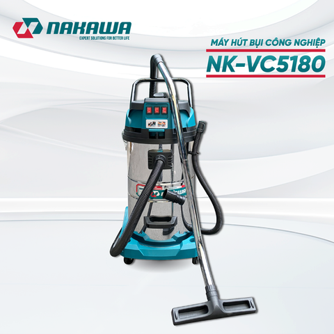 Máy hút bụi công nghiệp NAKAWA NK-VC5180 (5Kw-80L)
