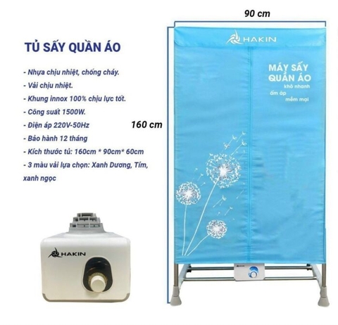 Tủ sấy quần áo Hakin HK999