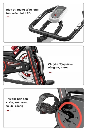 Xe đạp tập thể dục Queen Crown QC 250 Sport
