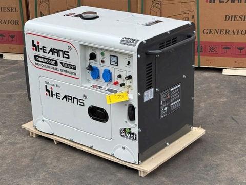 Máy Phát Điện Chạy Dầu 5KW Hi-Earns DG6500SE 220V