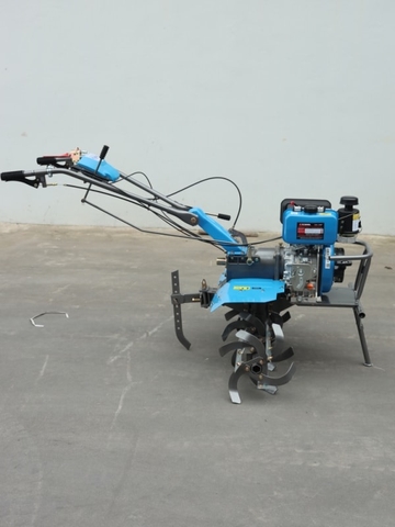 Máy Xới Đất Chạy Dầu Huqama KM178S (Động cơ dầu KAMA - Chuyển hướng)