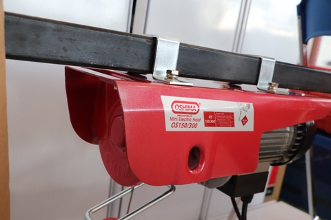 Tời điện Oshima OS 150/300 Đỏ Điện 1 pha