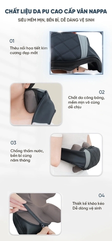Đai massage Queen Crown QC M5