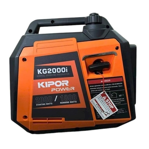 Máy Phát Điện Chạy Xăng Inverter 2Kw Kipor KG2000i – Siêu Cách Âm