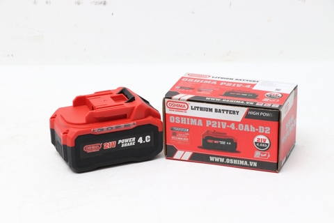 Pin lithium Oshima P21V-4.0 Ah-D2