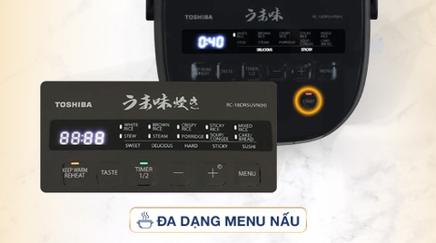 Nồi Cơm Điện Tử Toshiba RC-18DR5UVN(H)