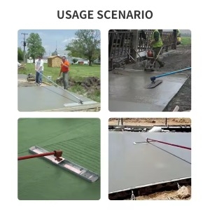 Thước gạt bê tông chạy pin