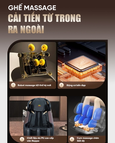 Ghế massage Queen Crown QE 79