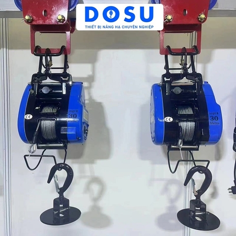 Tời điện DOSU SK160 160kg 30m 220V nhanh