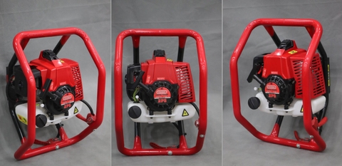 Máy khoan đất Oshima 2PS 68cc Đỏ 2 thì (không mũi)
