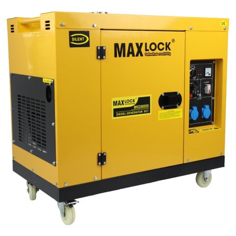 Máy Phát Điện Chạy Dầu Maxlock MKD8800S (6.5 - 7.0KW)