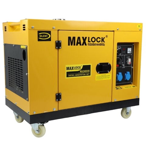 Máy Phát Điện Chạy Dầu Maxlock MKD6800S (5.0KW)
