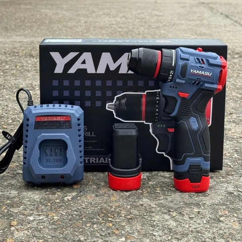 MÁY KHOAN VÍT PIN YAMASU 16V YMS-MKP1016G2W LỰC SIẾT 45N