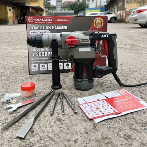 MÁY KHOAN BÊ TÔNG YAMASU YMS-0838 CÔNG SUẤT 1450W