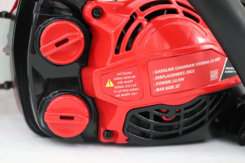 Cưa xích OSHIMA CX-2511 25cc Đỏ-đen