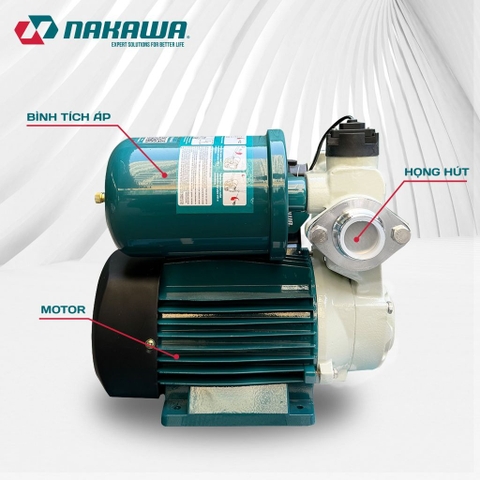 Máy bơm tăng áp thông minh Nakawa NK-JLM600A