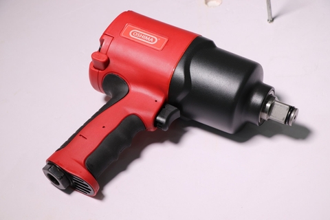Mở bu lông bằng hơi Oshima MBLH 3/4inch Đỏ-đen (hoạt động bằng khí nén)