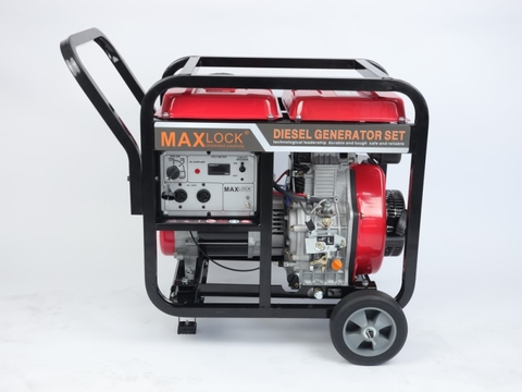Máy phát điện chạy dầu Maxlock MD9500 (7.5KW - 220V)
