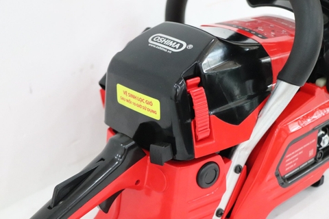 Cưa xích OSHIMA CX-5801 58cc Đỏ-đen