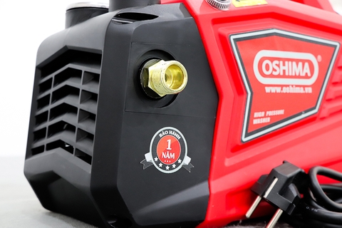 Máy xịt rửa OSHIMA MXR-JZ1050C-N 2.8kW Đỏ Điện 1 pha