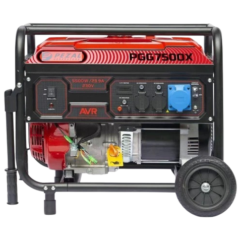 Máy Phát Điện Chạy Xăng Pezal 6Kw PGG7500X
