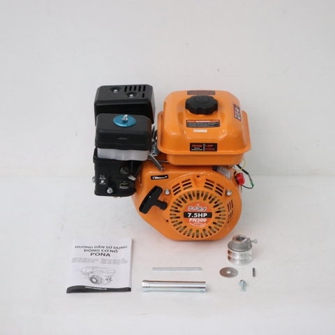 Động cơ nổ PONA PN200 7.5HP Cam Cốt thẳng