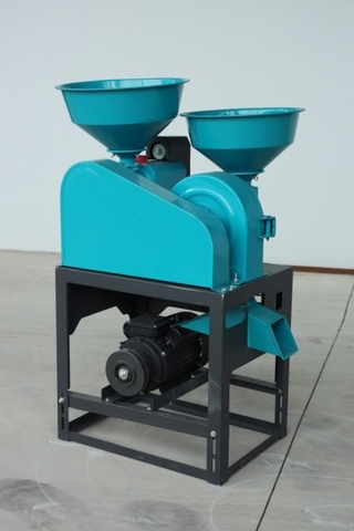 Khung, cối xát nghiền gạo Huspanda HNF-4JX  (Ko Motor - Không sàng lọc sạn rung)