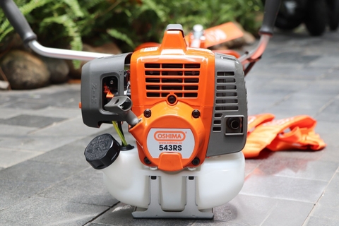 Máy cắt cỏ OSHIMA 543RS 1.65kW Cam-xám 2 thì (rời, chết)