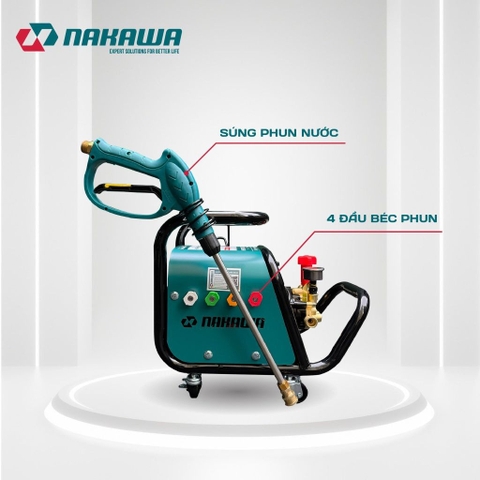 Máy phun áp lực cao NAKAWA NK-MP3000PLUS 3000W