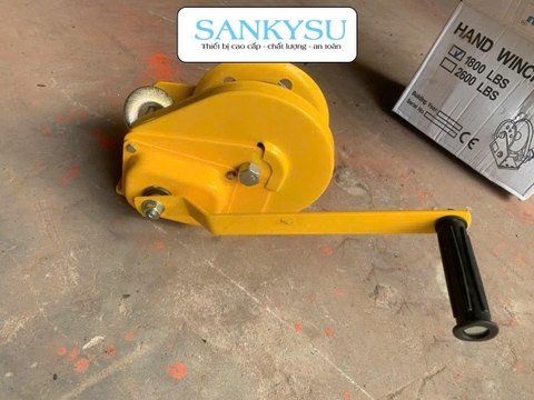 Tời quay tay SANKYSU 1200PRO 544kg 20m