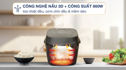 Nồi Cơm Điện Tử Toshiba RC-18DR5UVN(H)