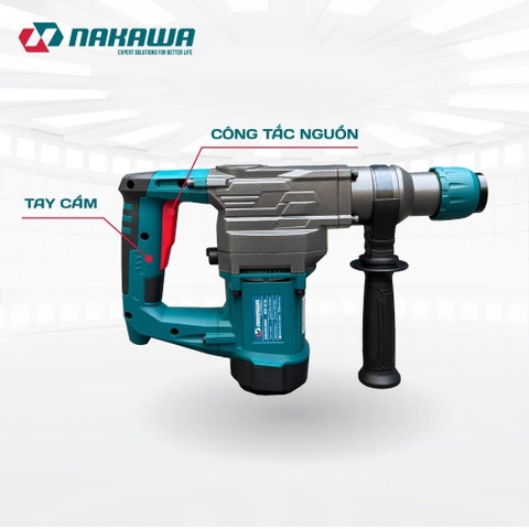 Máy khoan đục 3 chức năng 17mm NAKAWA NK-26A 1400W