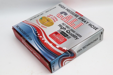 Ống nhựa PVC Cali 8.5mm x 50m Vàng