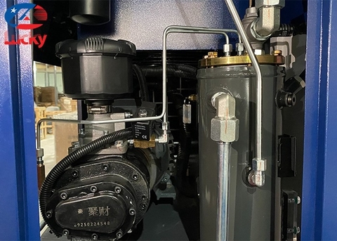 Máy nén khí trục vít 10HP (7.5kW) 8bar 380V Lucky PM10A