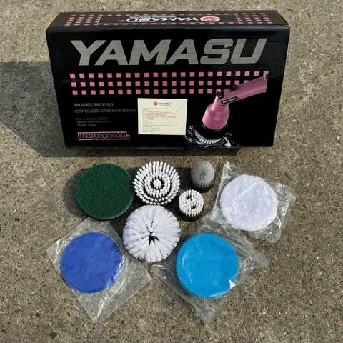 MÁY CHÀ CỌ SÀN ĐA NĂNG YAMASU YMS-MCS100 PIN 21V