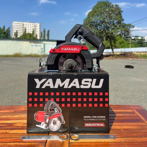 MÁY CẮT GẠCH CẦM TAY YAMASU YMS-CG110G2 CÔNG SUẤT 1050W LƯỠI 110MM