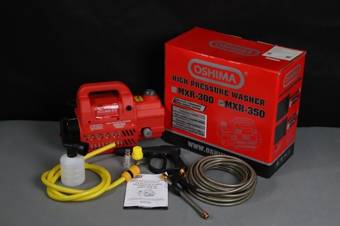 Máy xịt rửa Oshima MXR350 2.85KW Đỏ-đen Điện 1 pha
