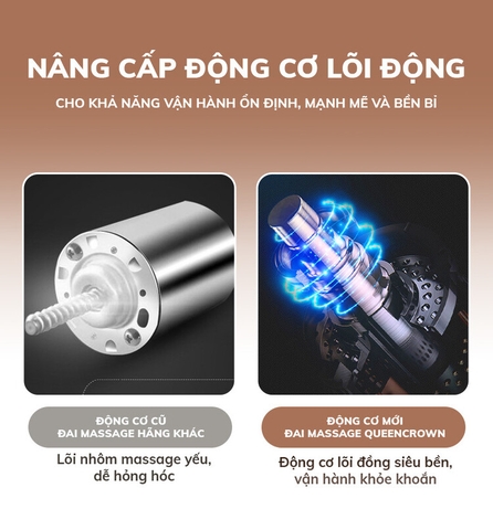 Đai massage Queen Crown QC DC05