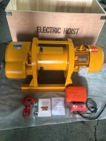 Tời kéo mặt đất SANKYSU KCD2500/5000 5 tấn 380V