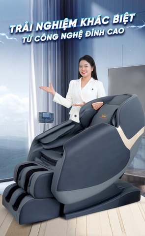 Ghế massage Queen Crown QE 455