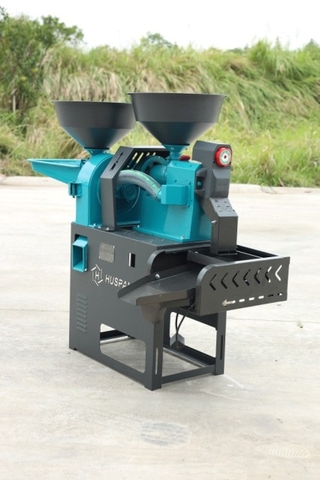 Khung, cối xát nghiền gạo Huspanda HNF-4JS (Không Motor - Không sàng lọc sạn rung)