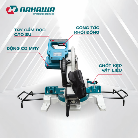 Máy cắt nhôm NAKAWA NK-MS255T