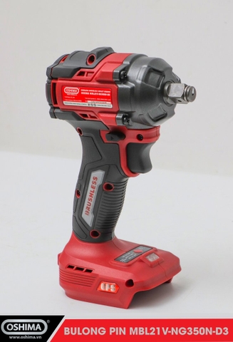 Mở bu lông pin lithium Oshima MBL21V-NG350N-D3 (Thân Máy)