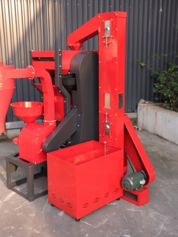 Máy xát ngô đa năng Huspanda 6NF-70V-MAX (Motor 7.5KW)