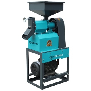 Khung, cối xát gạo đơn Huspanda HNG350S (Không Motor - Không sàng lọc sạn)